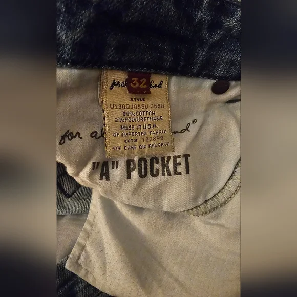 7 For All Mankind Women's Blue Jeans - Picture 8 of 9